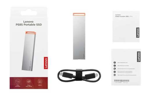 Lenovo Disque Dur Ps8s Externe 1tb/to Ssd 1000gb Vitesse 1050 Mo/s En Lecture Usb 3.2gen2 thumbnail 4
