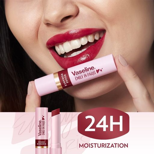 Baume À Lèvres Teinté Rouge Romance thumbnail 3