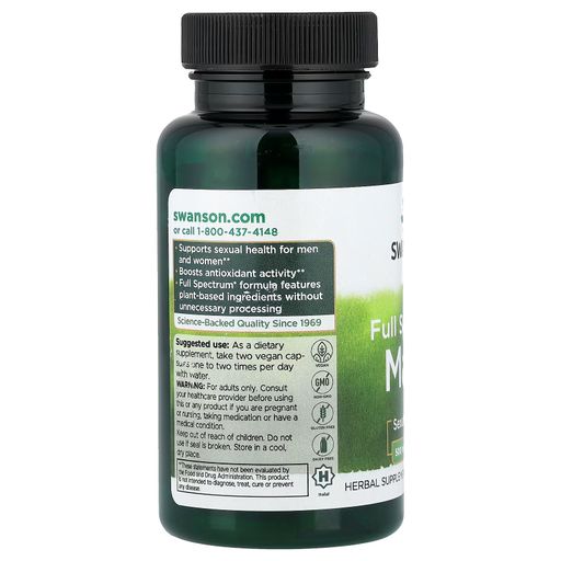 Full Spectrum® Maca, 500 Mg, 100 Capsules Vegan thumbnail 3