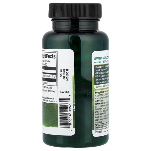Full Spectrum® Maca, 500 Mg, 100 Capsules Vegan thumbnail 5