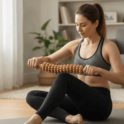 Outil De Massage Manuel En Bois Pour Madero Thérapie - Marque Couleur Design Aléatoire thumbnail 3