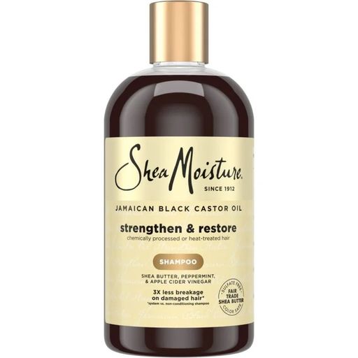 Shea Moisture Shampooing Fortifiant Et Réparateur, Huile De Ricin Noire Jamaïcaine - 384ml thumbnail 1