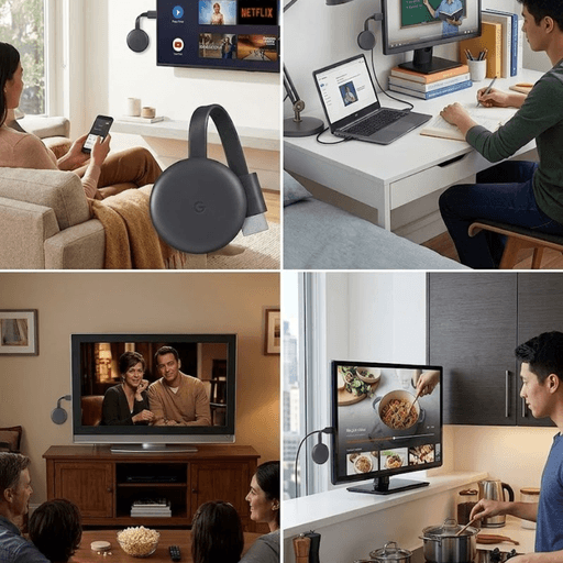 Chromecast – Diffusez Vos Contenus Préférés Sur Grand Écran thumbnail 3