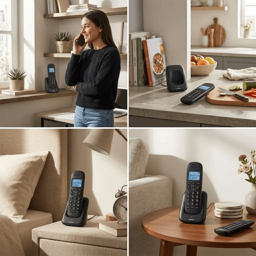 Téléphone Fixe Kg-18 – Téléphone De Bureau thumbnail 3